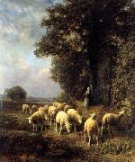 unknow artist Sheep 144 oil painting reproduction